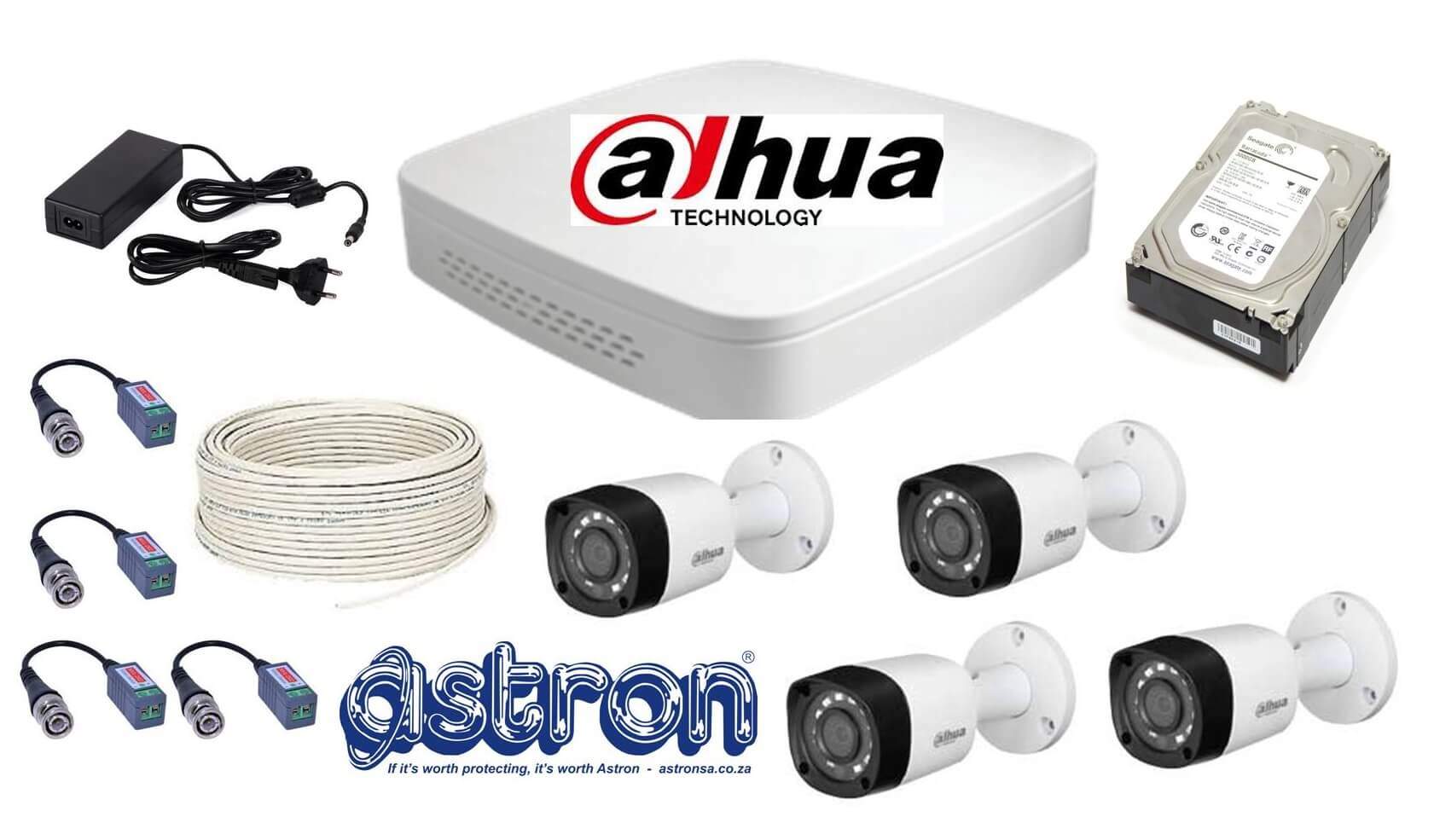 4 ch hd cctv kit 4